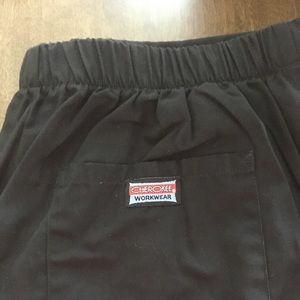 Black Cherokee Scrub Pants